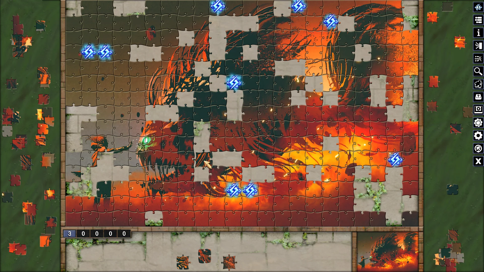 Изображение игры: Pixel Puzzles Illustrations & Anime Jigsaw Puzzles