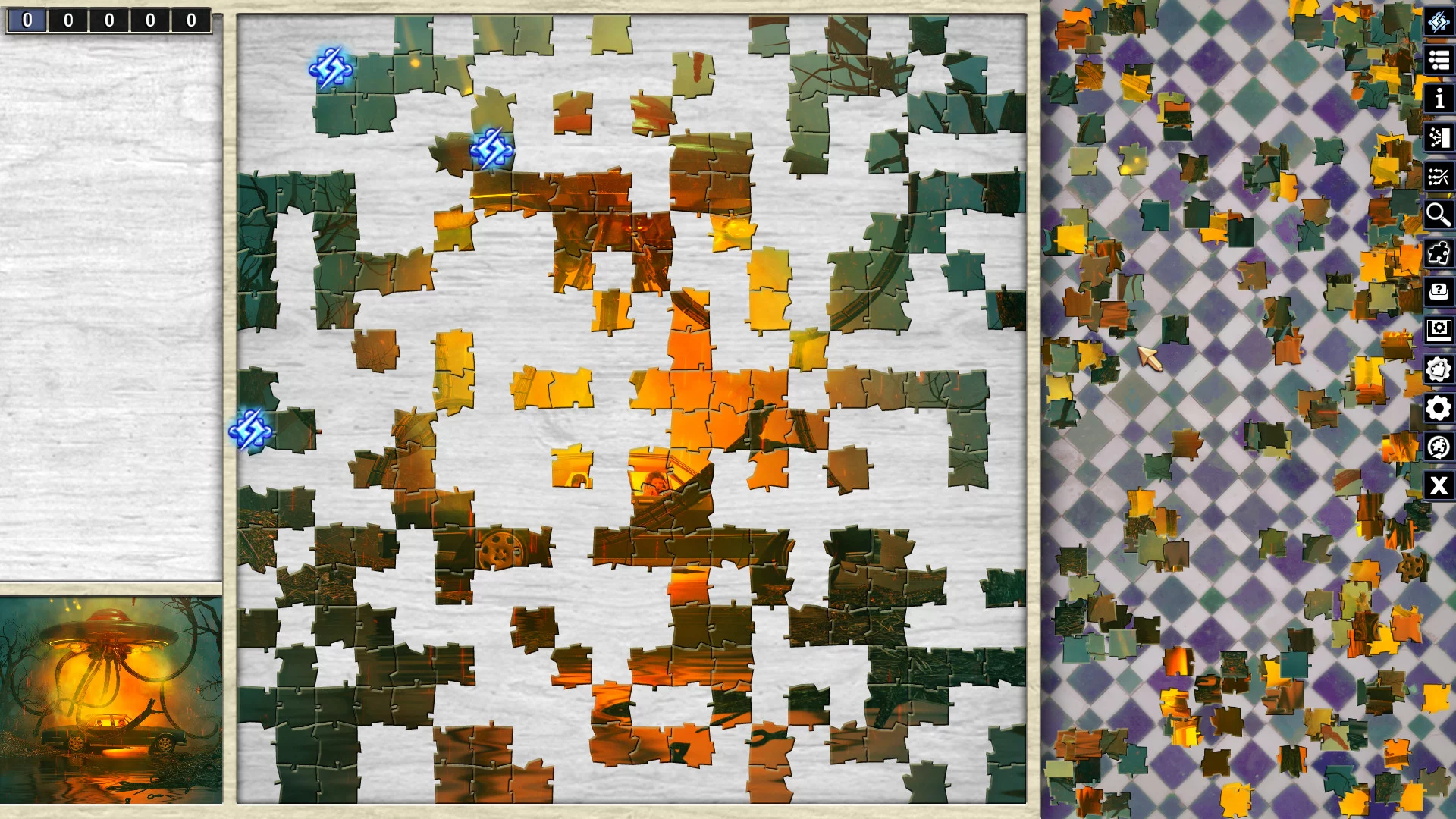 Изображение игры: Pixel Puzzles Illustrations & Anime Jigsaw Puzzles