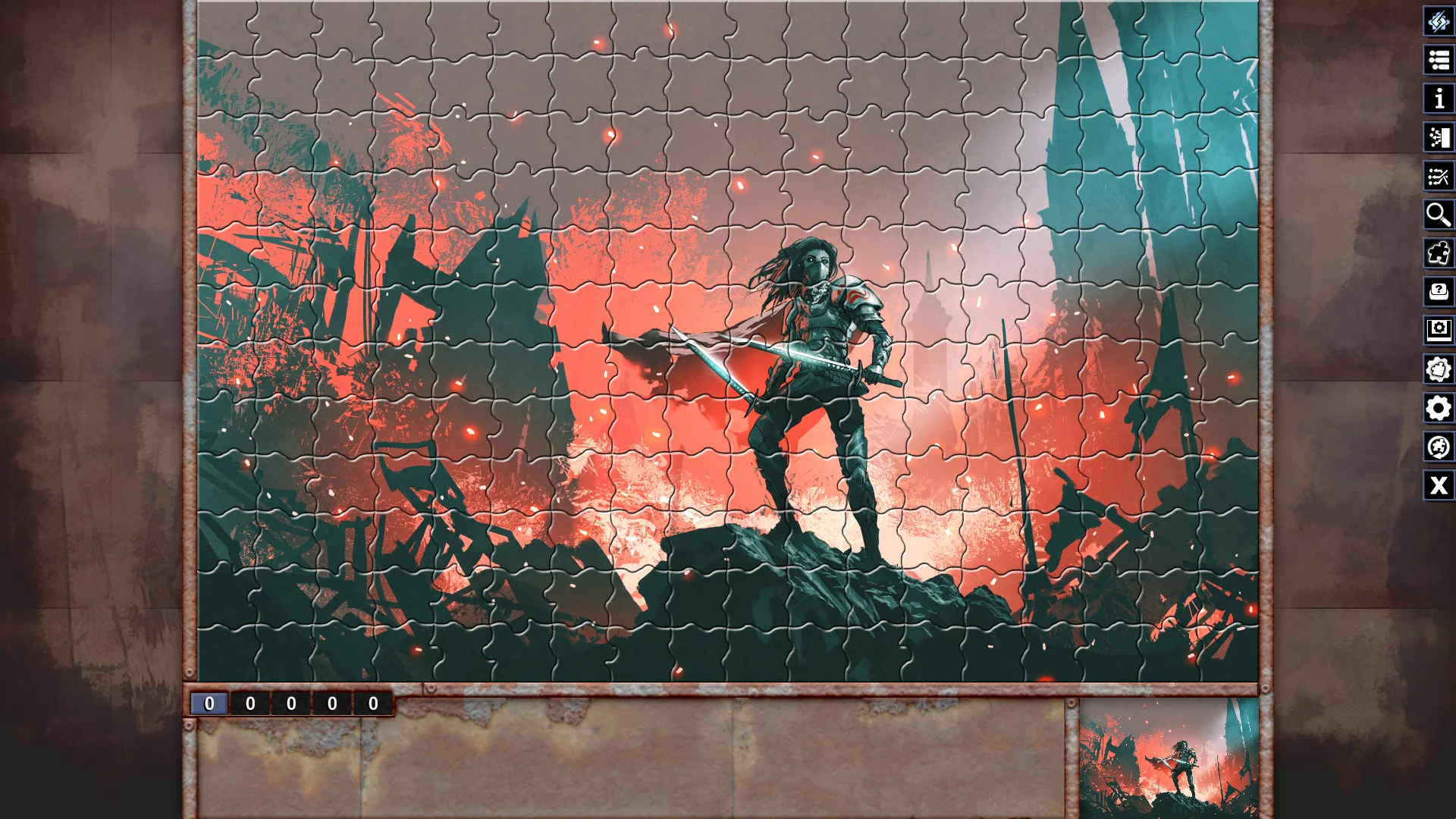 Изображение игры: Pixel Puzzles Illustrations & Anime Jigsaw Puzzles