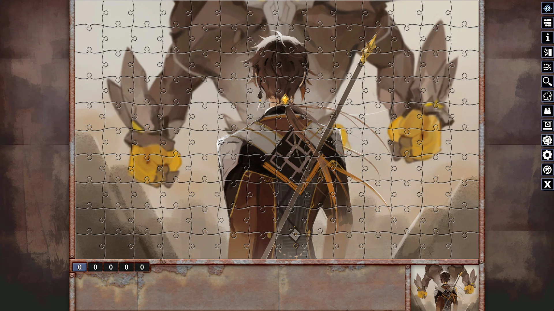 Изображение игры: Pixel Puzzles Illustrations & Anime Jigsaw Puzzles