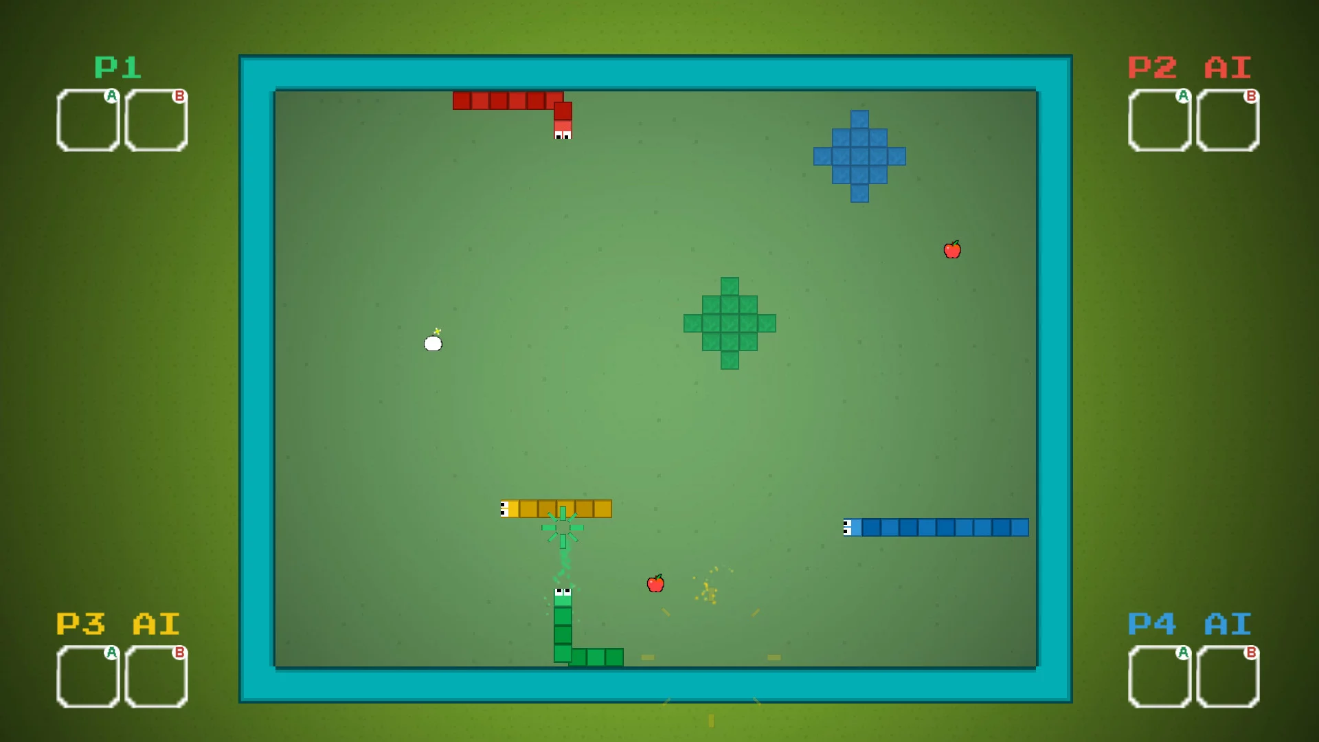 Изображение игры: Snake vs Snake