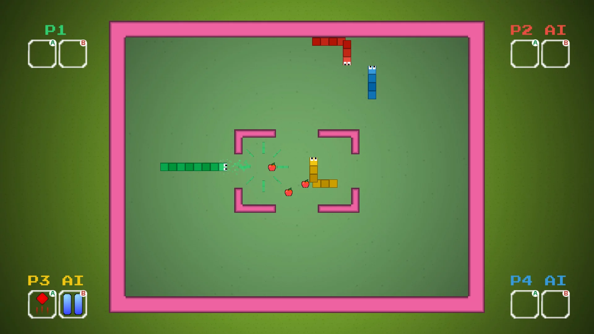 Изображение игры: Snake vs Snake
