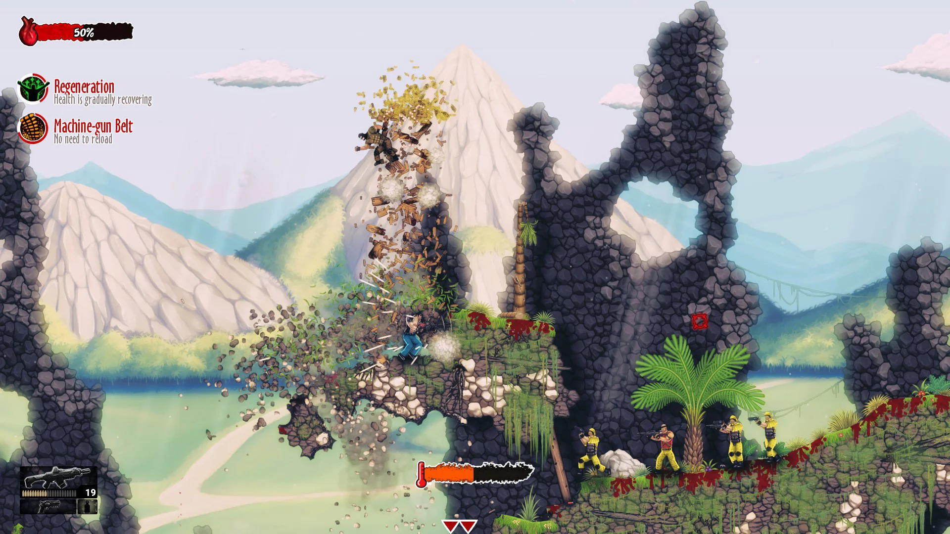 Изображение игры: Muscles And Bullets