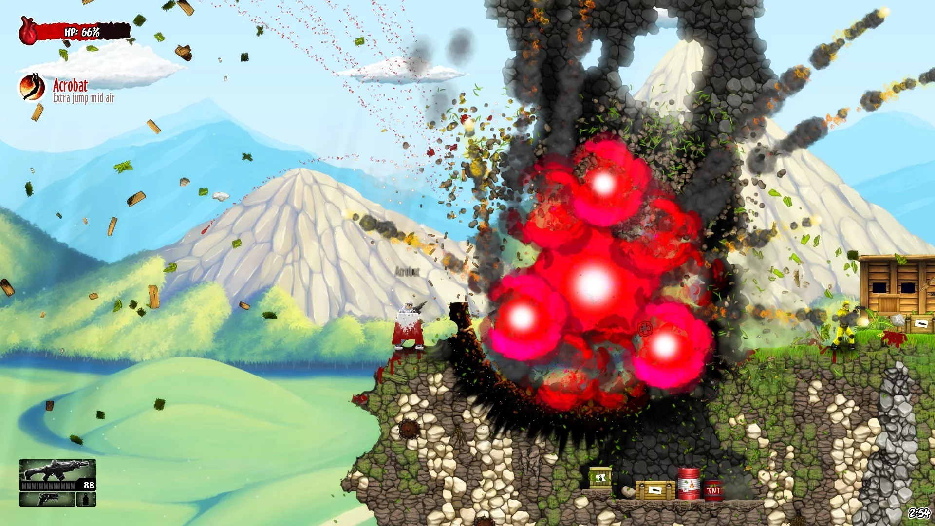 Изображение игры: Muscles And Bullets