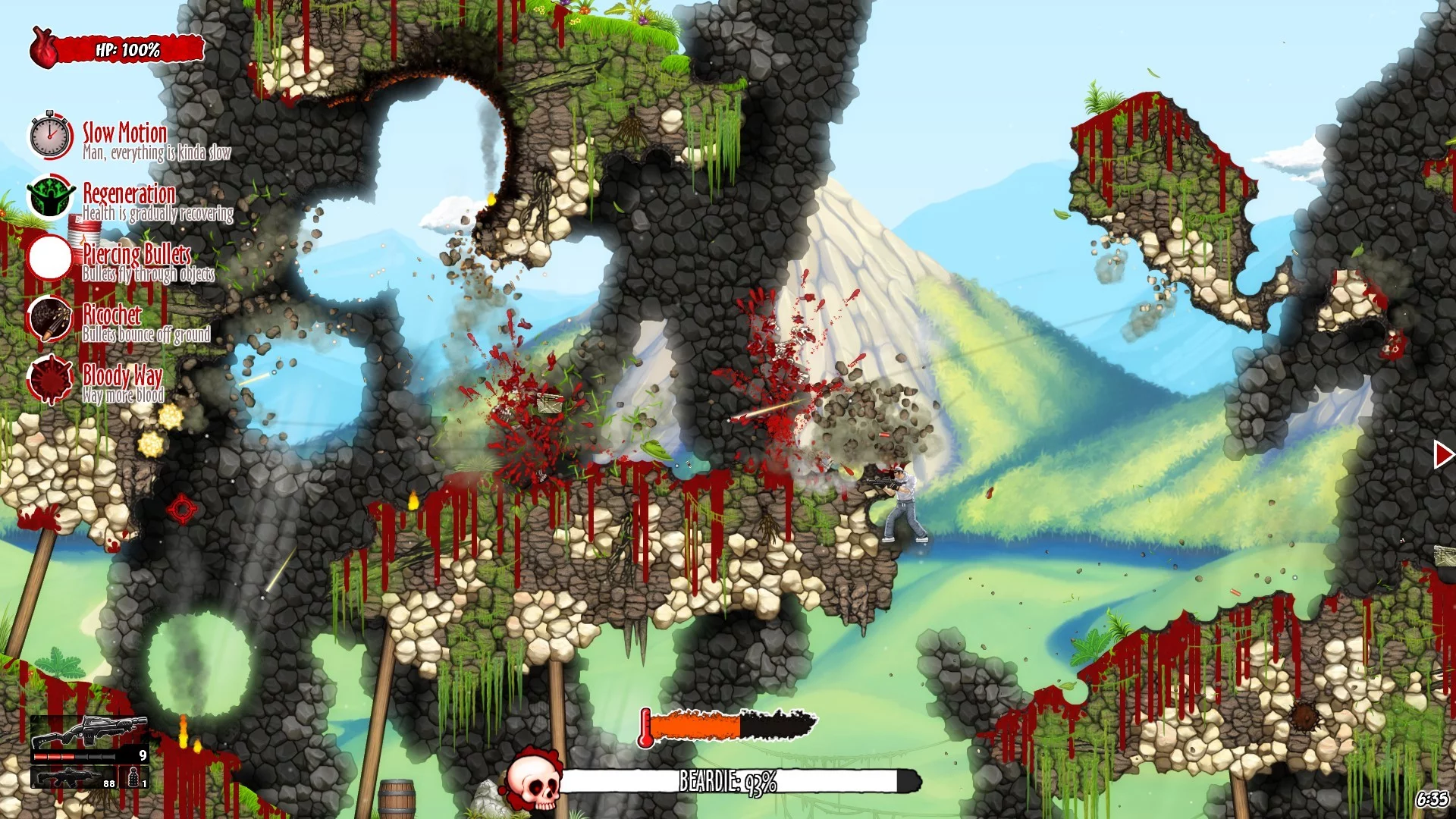 Изображение игры: Muscles And Bullets