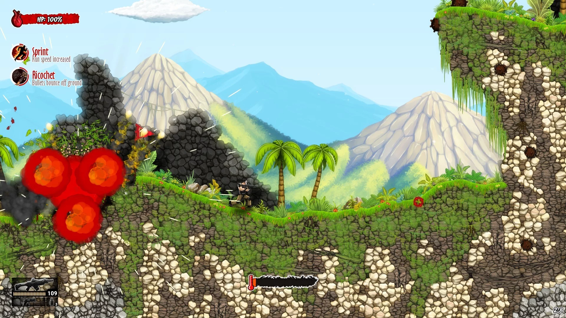 Изображение игры: Muscles And Bullets
