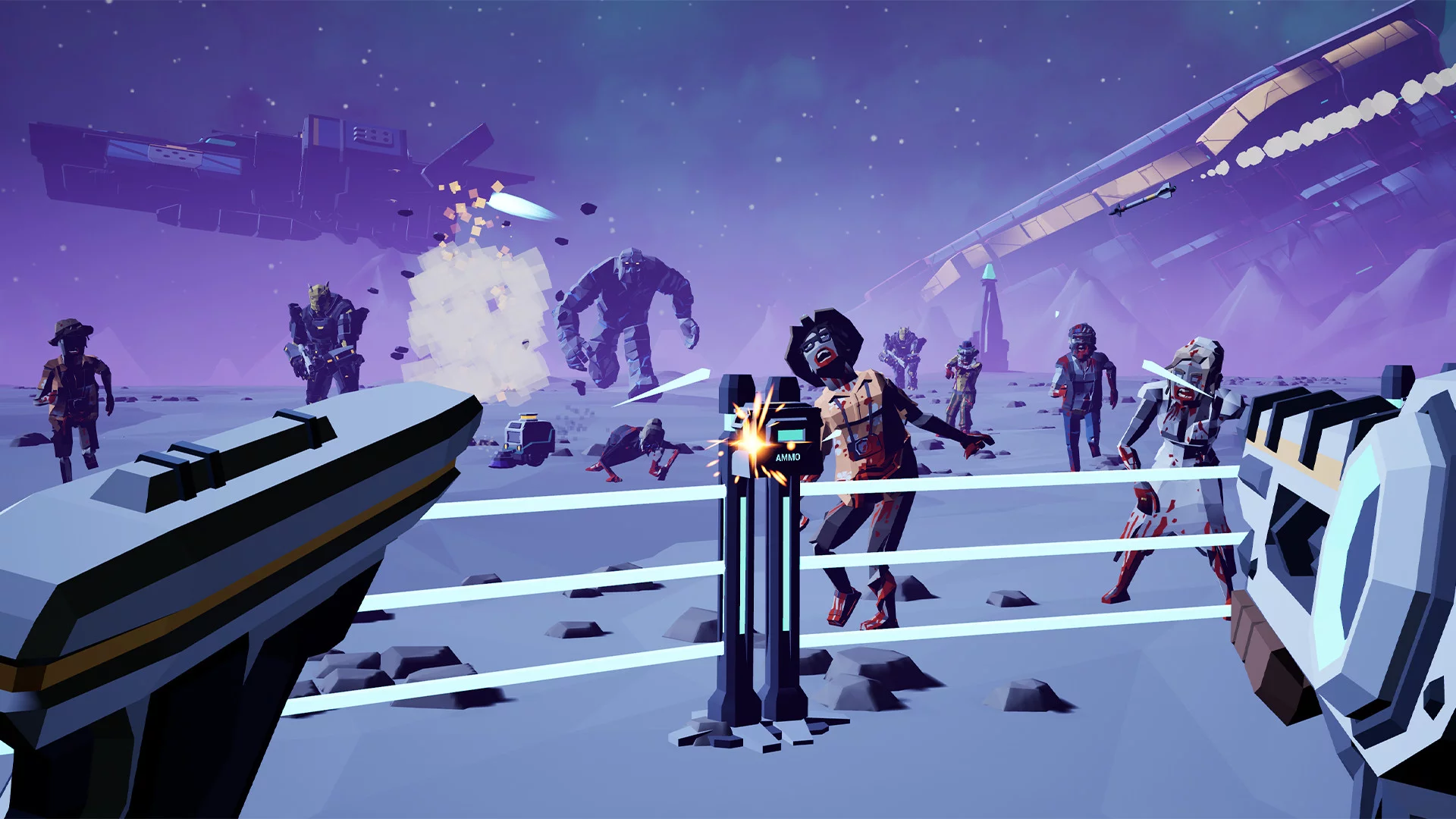 Изображение игры: Last Line VR: A Zombie Defense Game