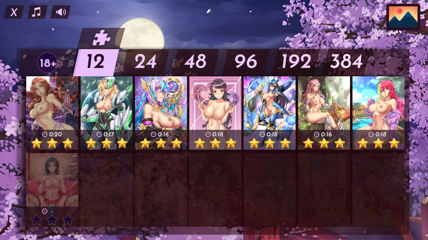 Изображение игры: Hentai Jigsaw Puzzle