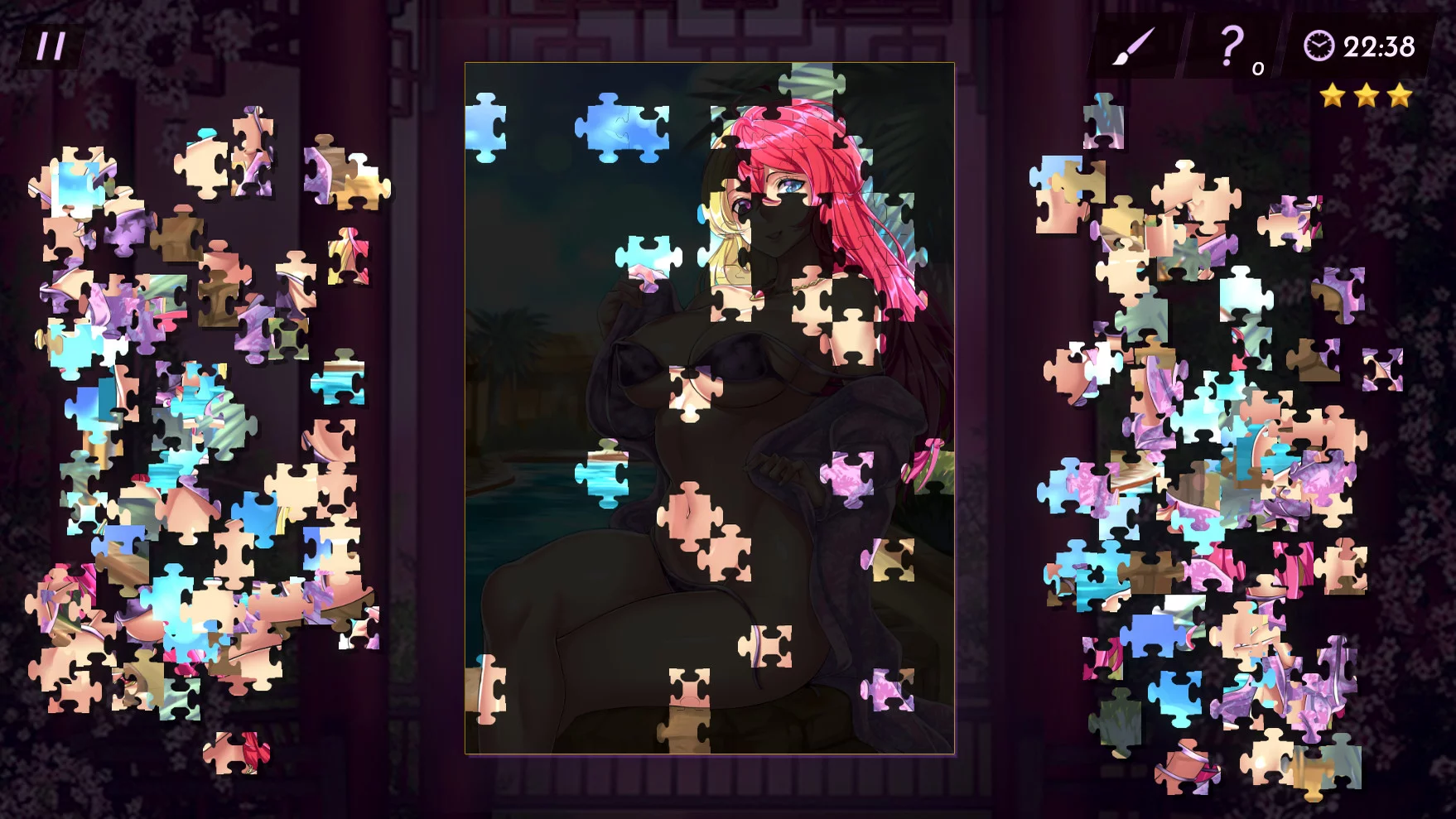 Изображение игры: Hentai Jigsaw Puzzle