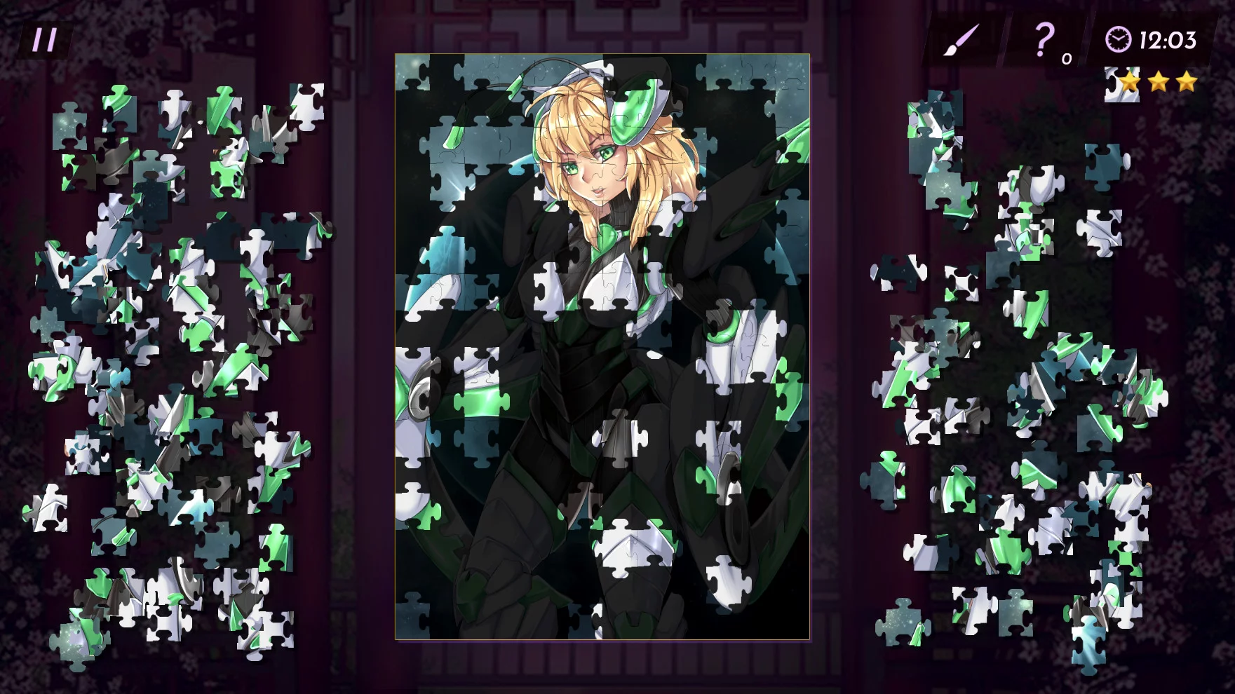 Изображение игры: Hentai Jigsaw Puzzle