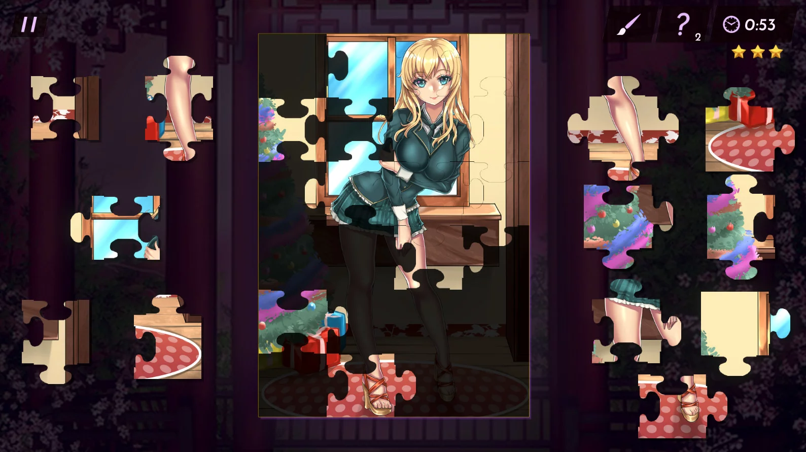 Изображение игры: Hentai Jigsaw Puzzle