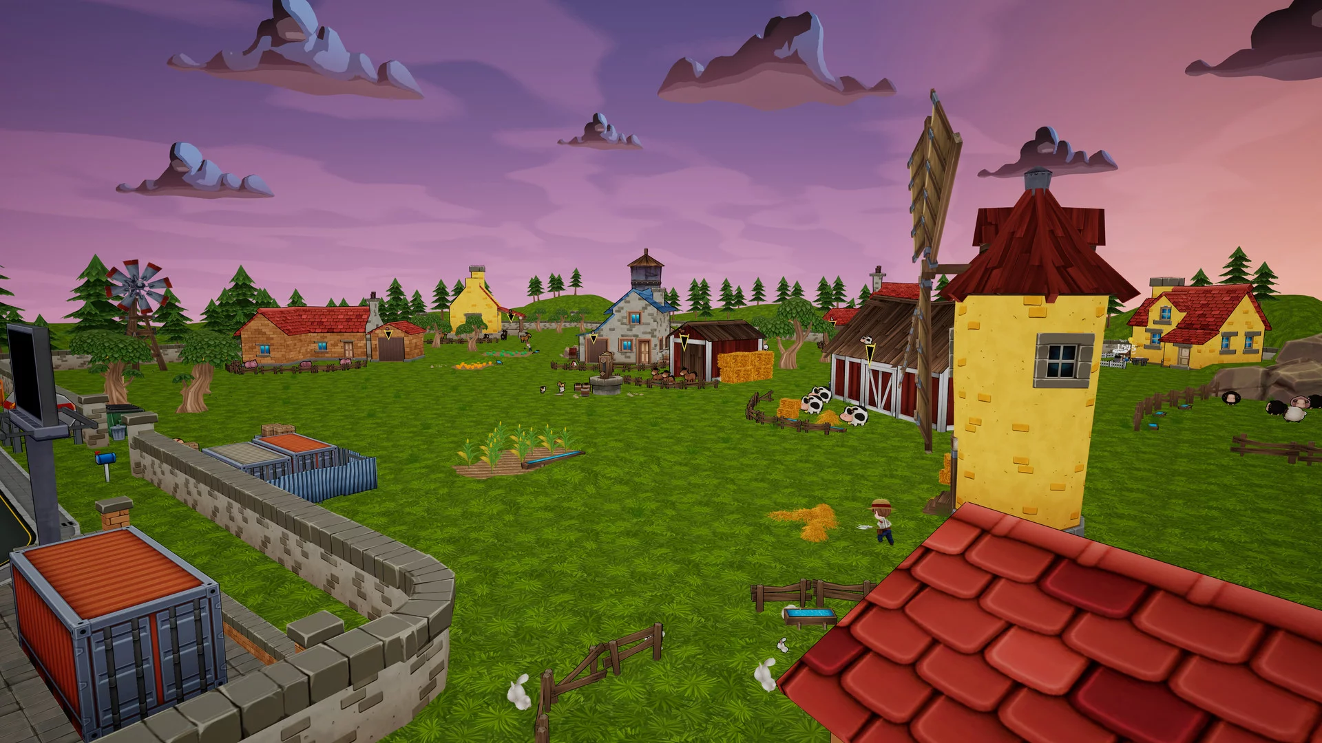 Изображение игры: Fun VR Farm