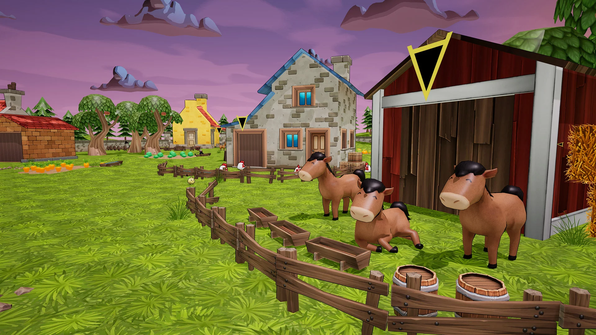 Изображение игры: Fun VR Farm