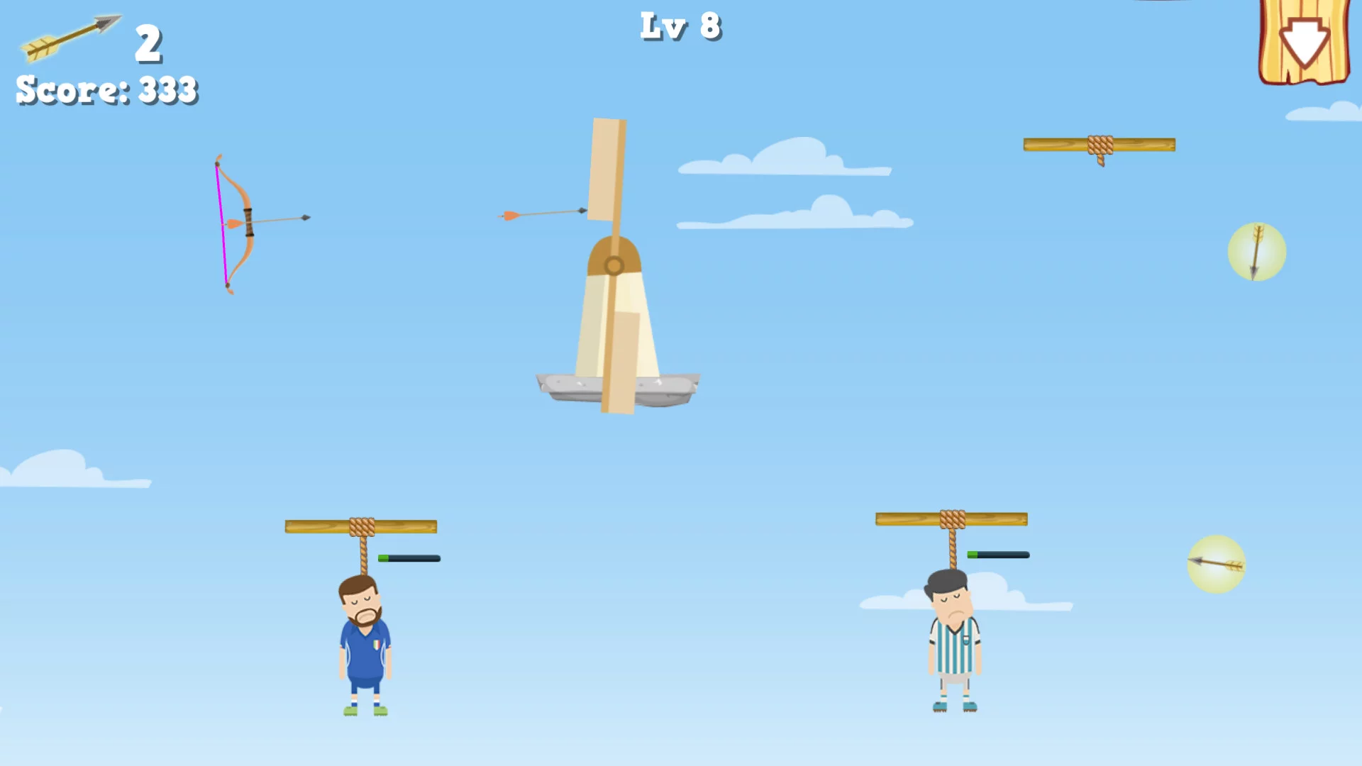 Изображение игры: Crazy Archery