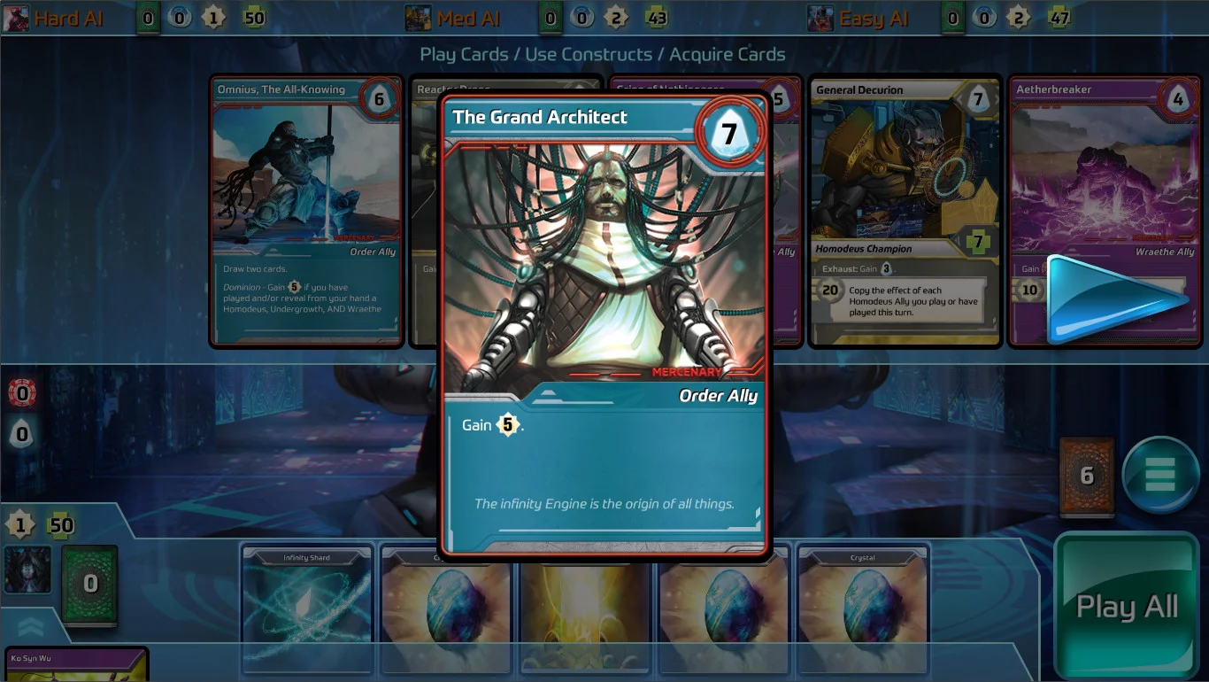 Изображение игры: Shards of Infinity
