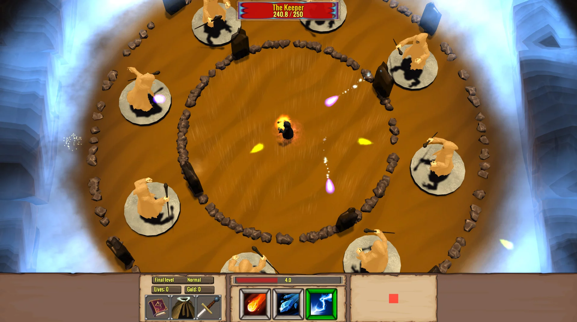 Изображение игры: Keepers Dungeon
