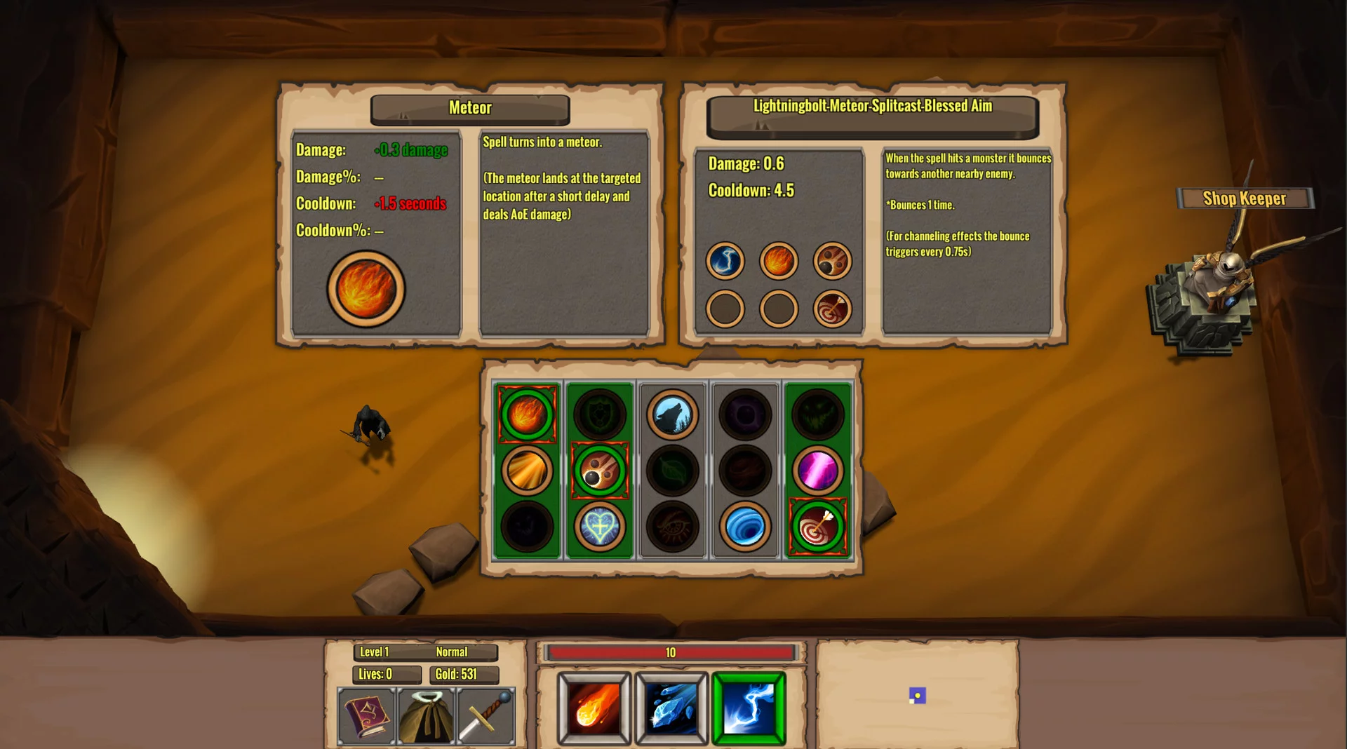 Изображение игры: Keepers Dungeon