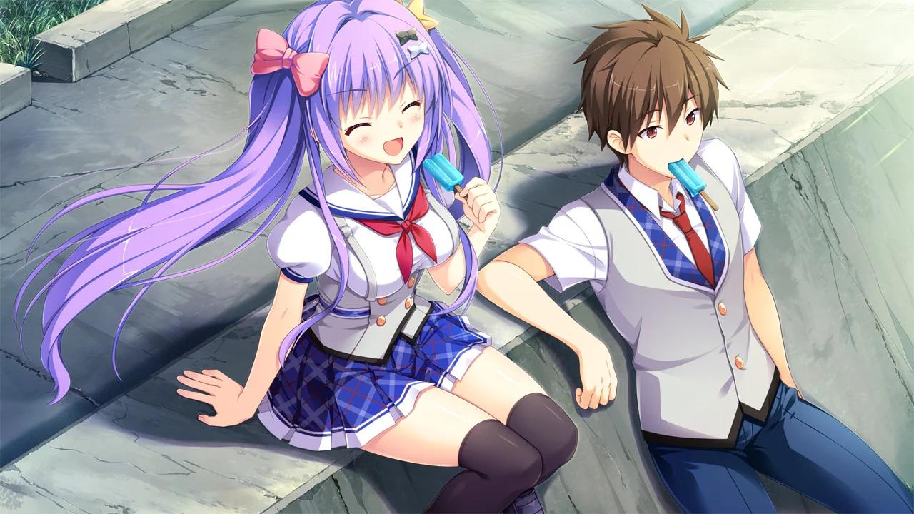 Изображение игры: Sankaku Renai: Love Triangle Trouble
