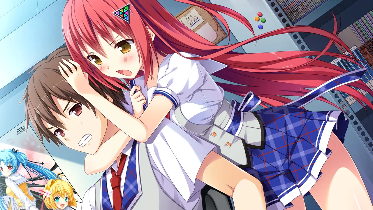 Изображение игры: Sankaku Renai: Love Triangle Trouble