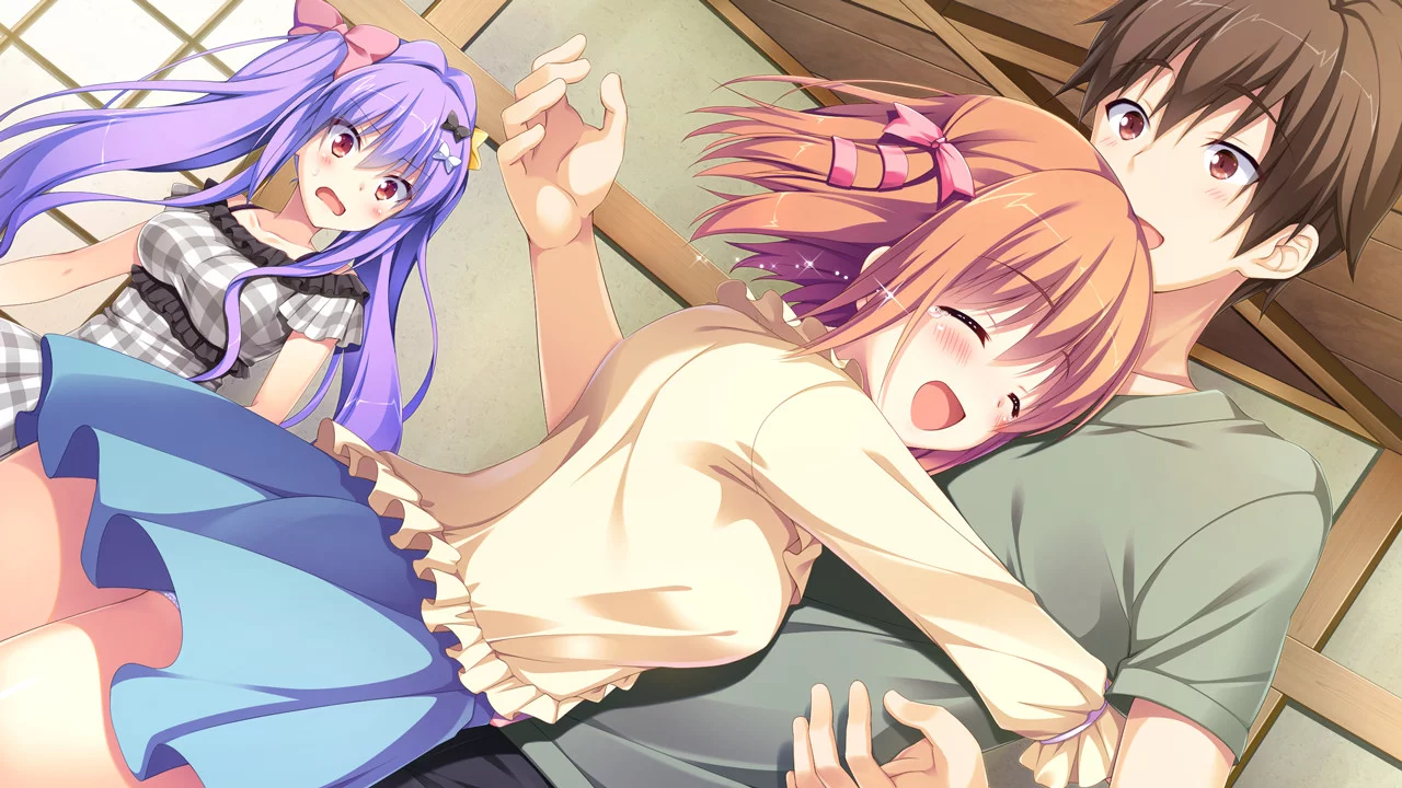 Изображение игры: Sankaku Renai: Love Triangle Trouble