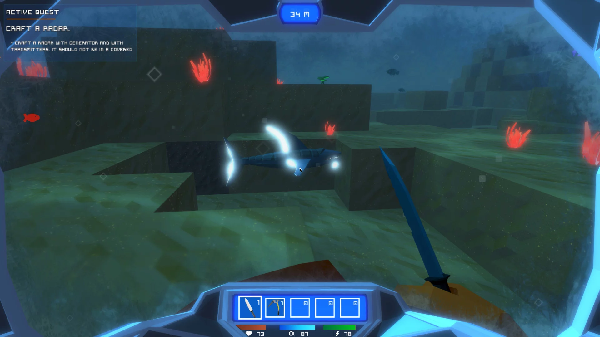 Изображение игры: UNDERWATER: STAY ALIVE