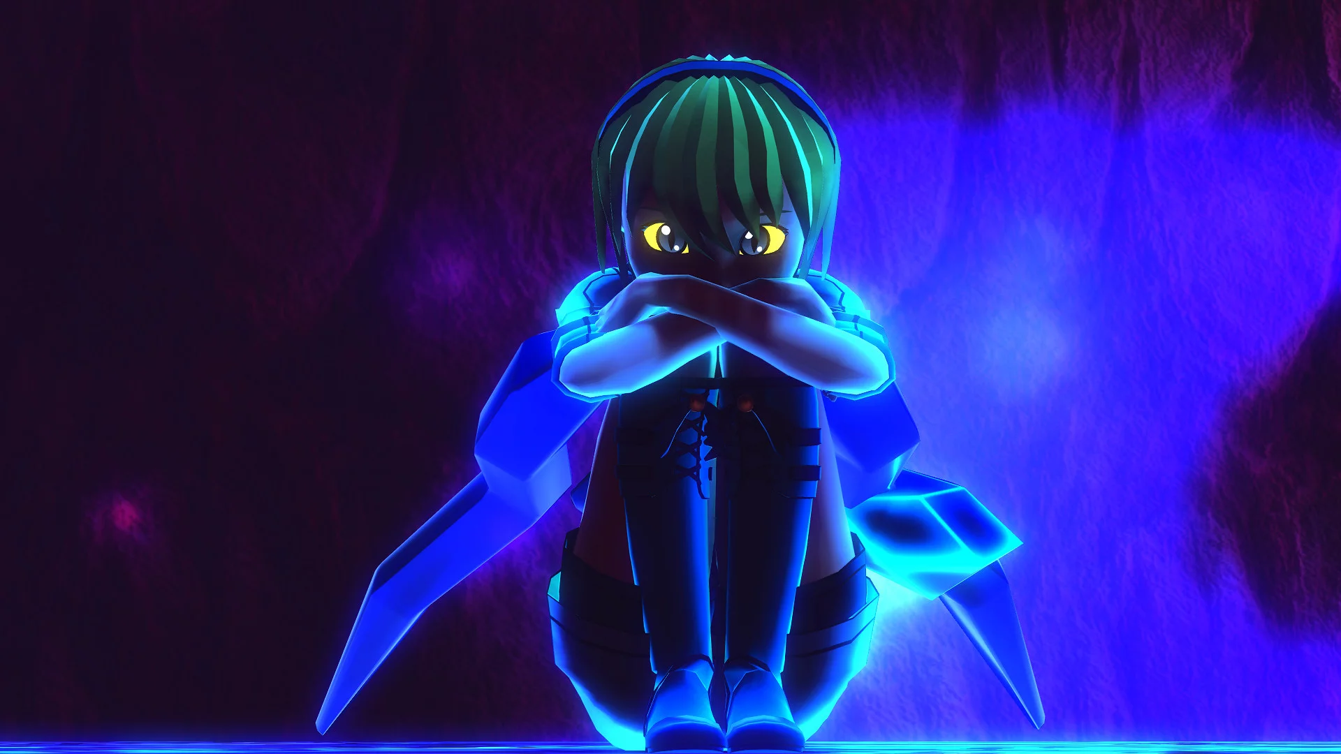 Изображение игры: Wings of Glass 玻璃の羽