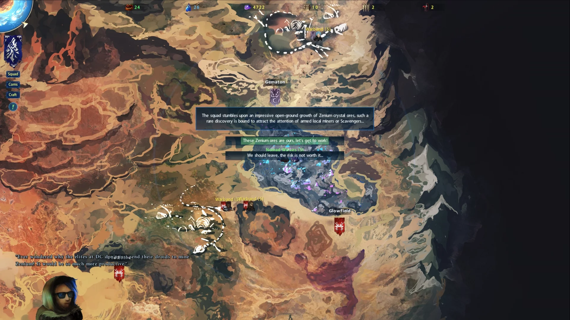 Изображение игры: Nomads of the Fallen Star
