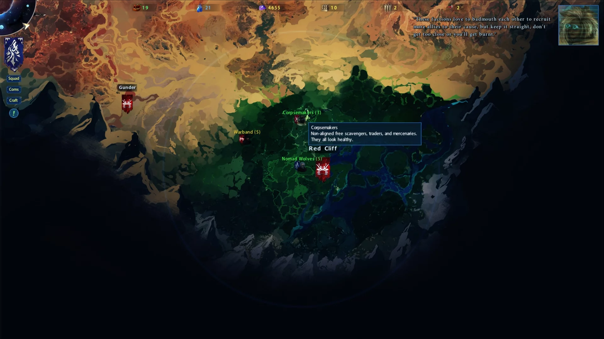 Изображение игры: Nomads of the Fallen Star