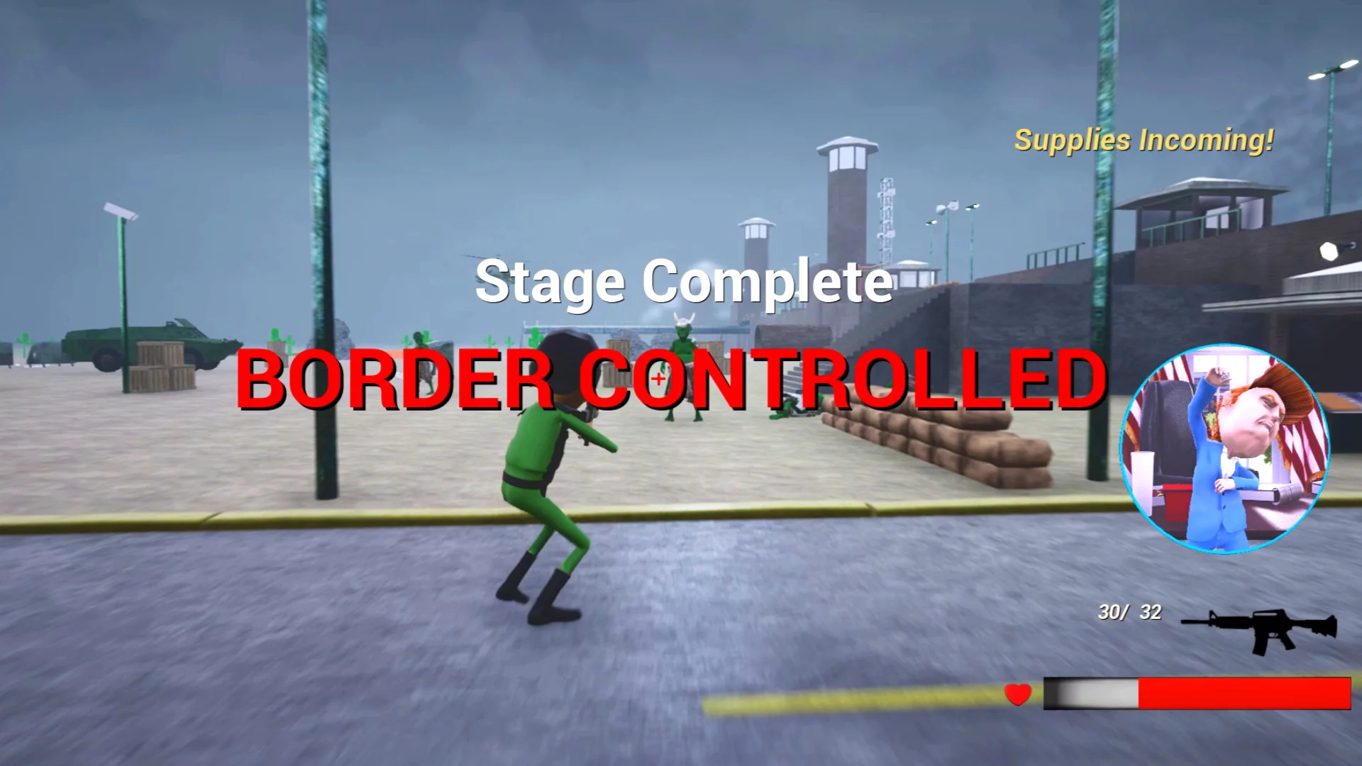Изображение игры: Border Control