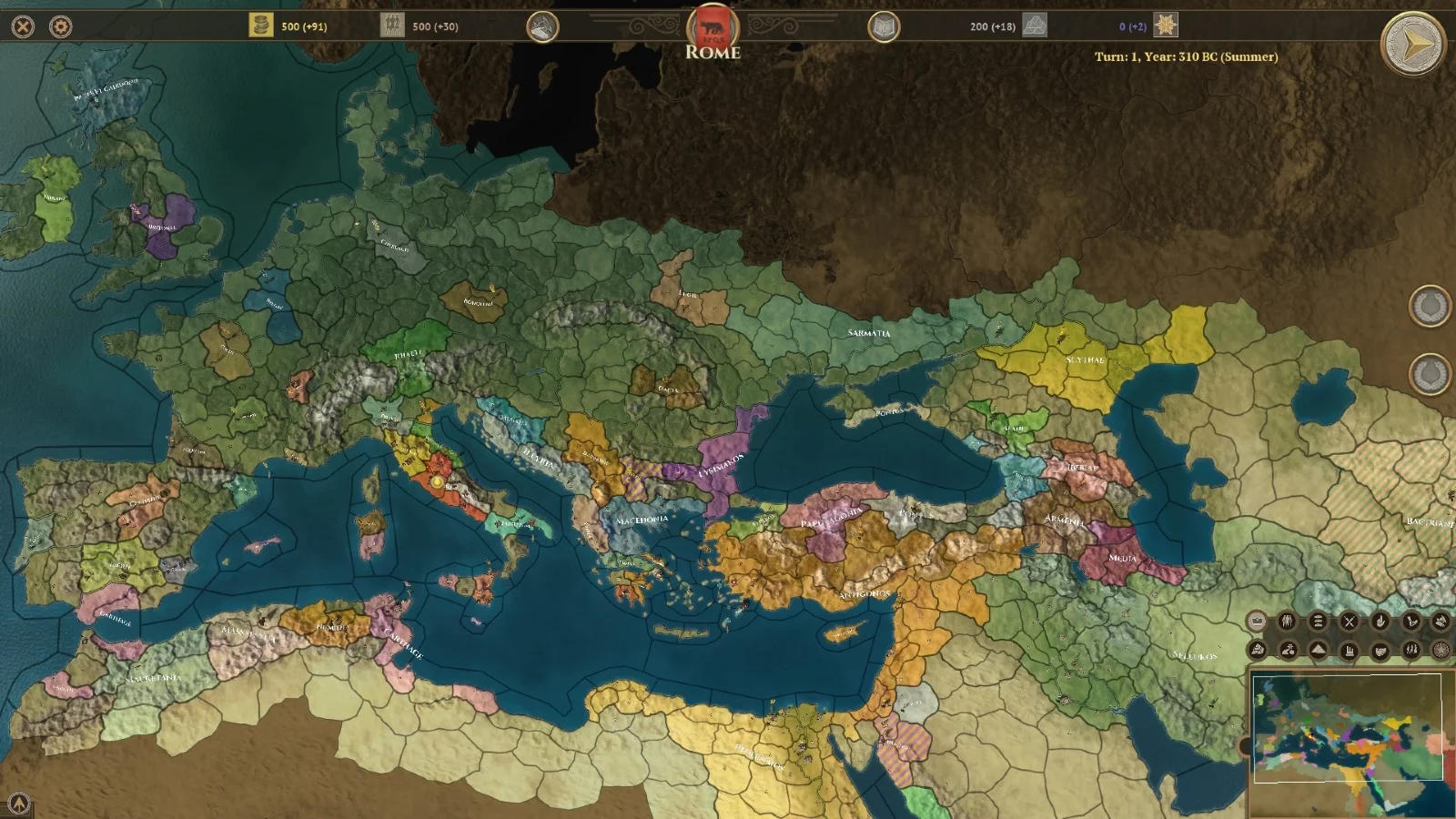 Изображение игры: Field of Glory: Empires