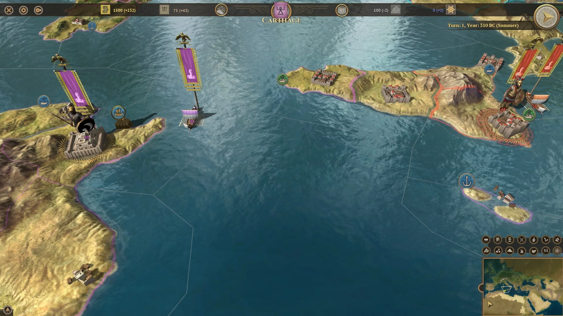 Изображение игры: Field of Glory: Empires