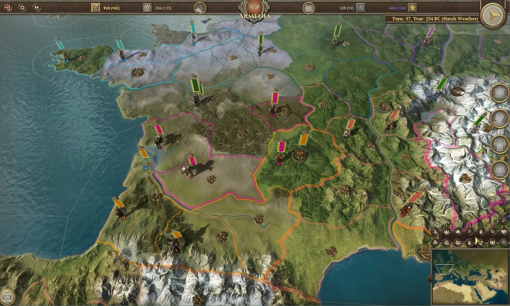 Изображение игры: Field of Glory: Empires