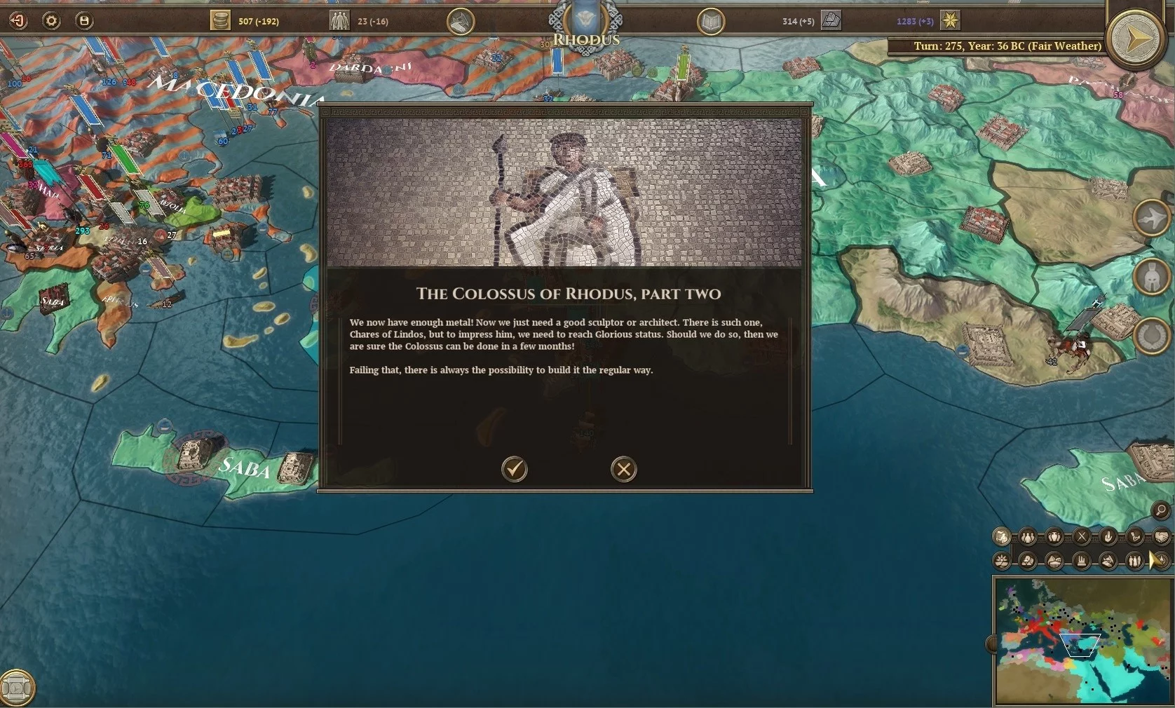 Изображение игры: Field of Glory: Empires