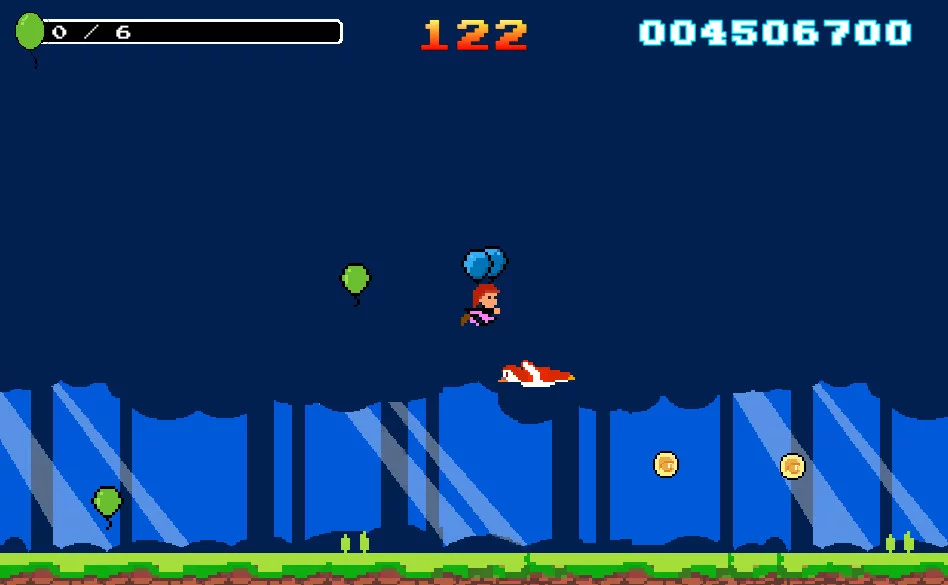 Изображение игры: Balloon Girl