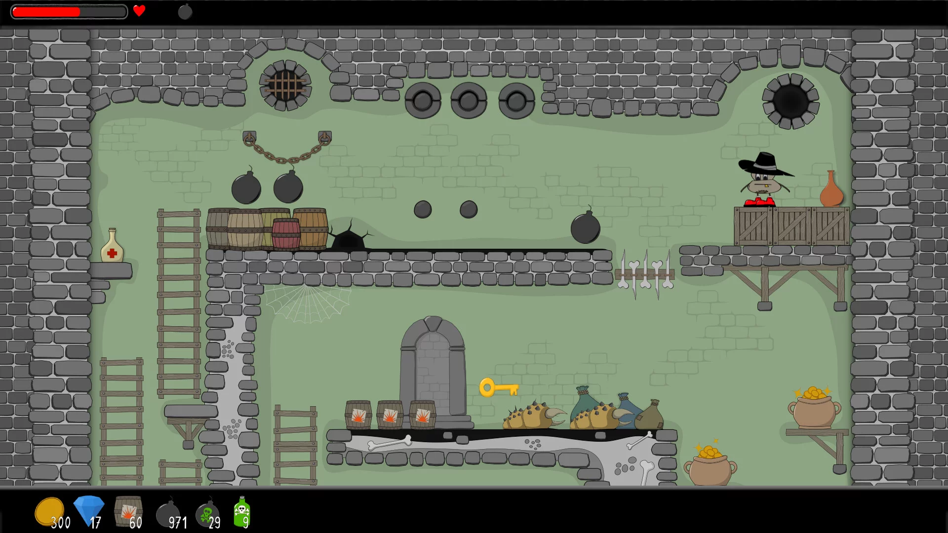 Изображение игры: Dungeon Cleaning Express