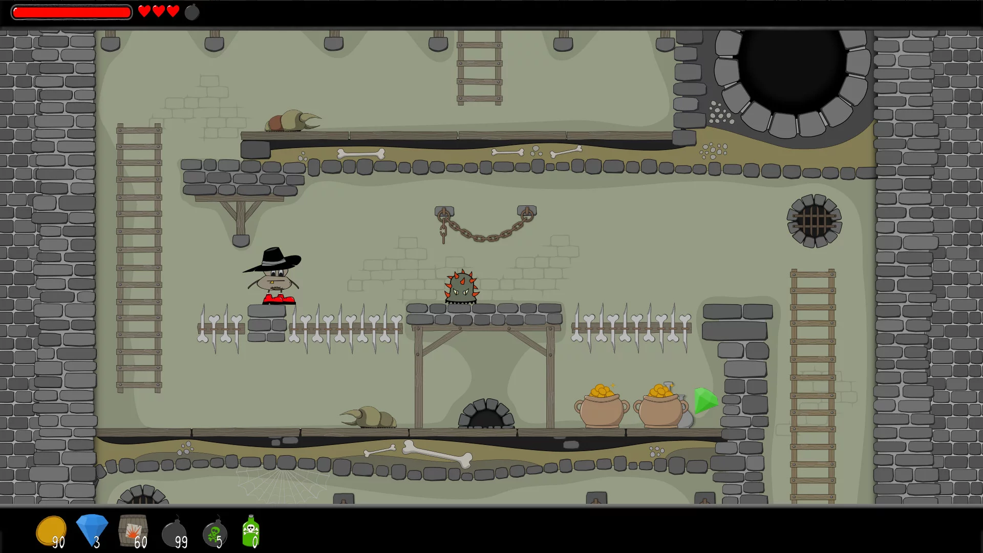 Изображение игры: Dungeon Cleaning Express