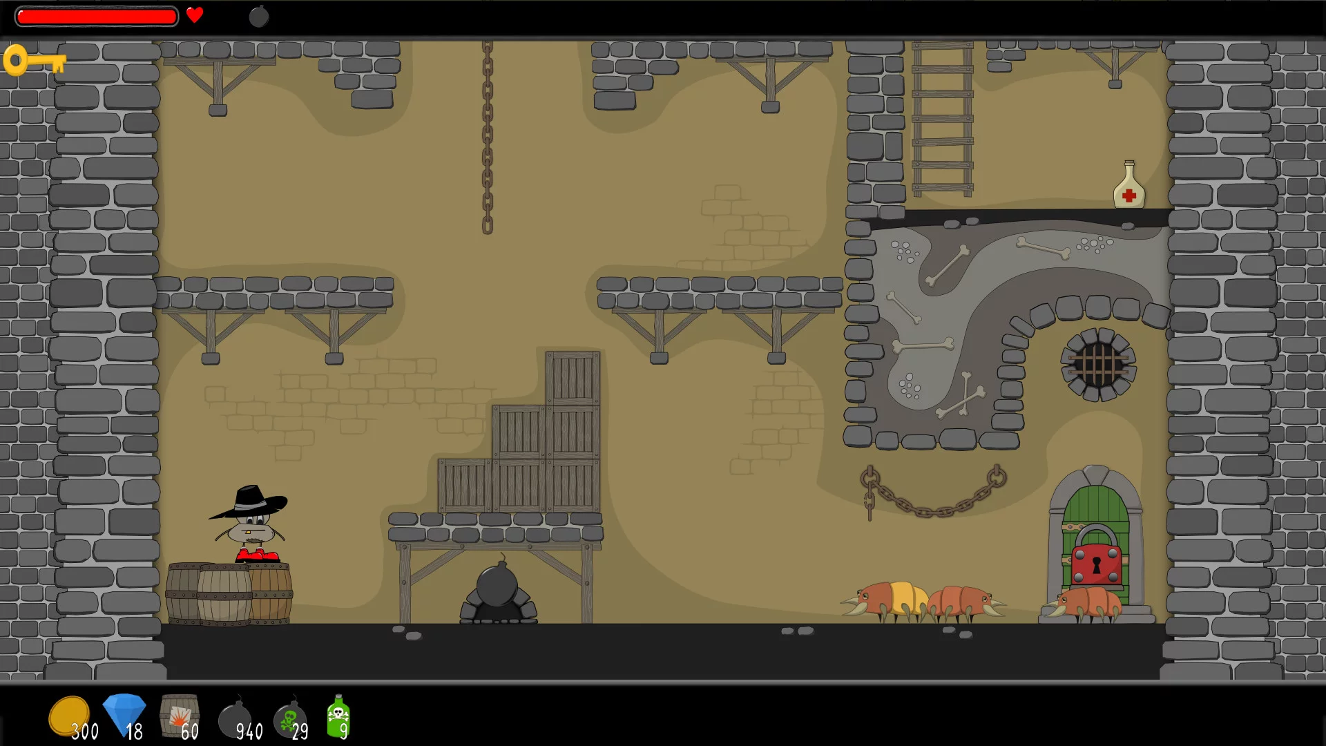 Изображение игры: Dungeon Cleaning Express