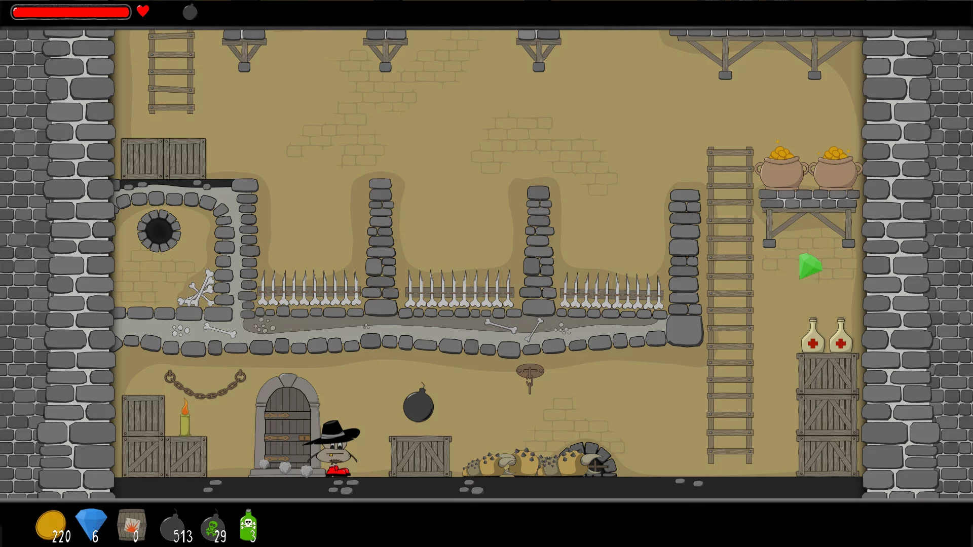 Изображение игры: Dungeon Cleaning Express