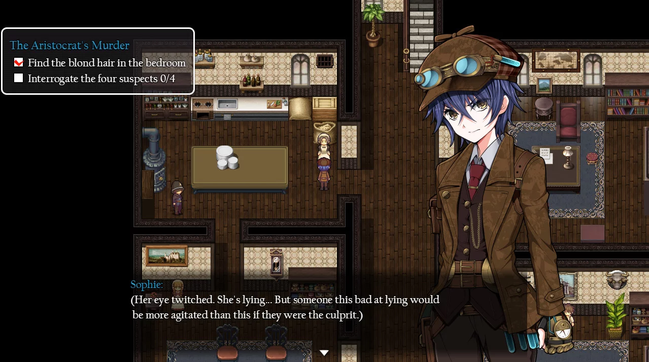 Изображение игры: Detective Girl of the Steam City