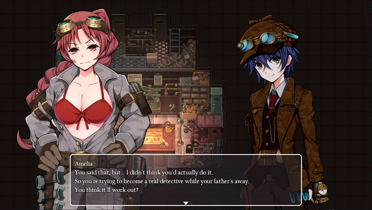 Изображение игры: Detective Girl of the Steam City