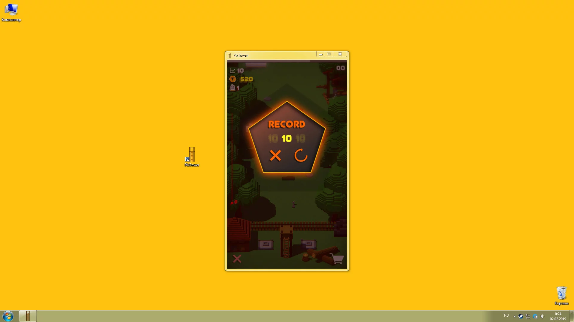 Изображение игры: Pix Tower