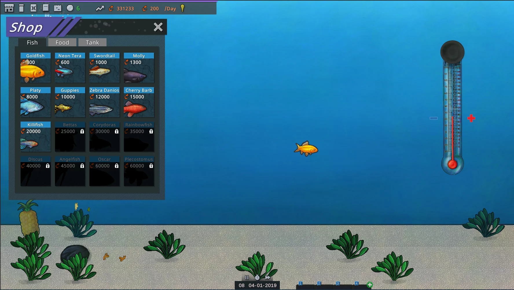Изображение игры: Fish Simulator: Aquarium Manager