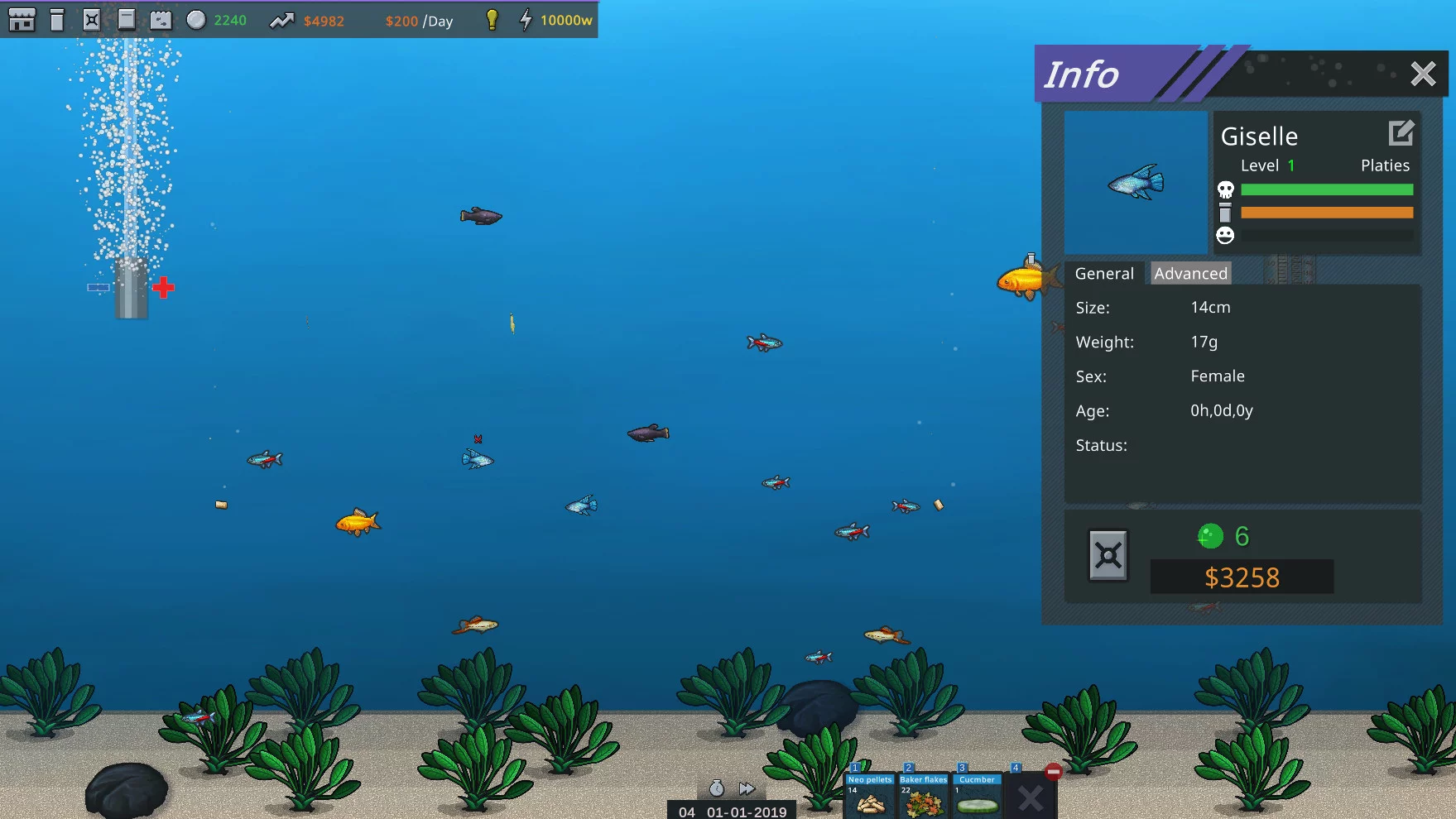 Изображение игры: Fish Simulator: Aquarium Manager