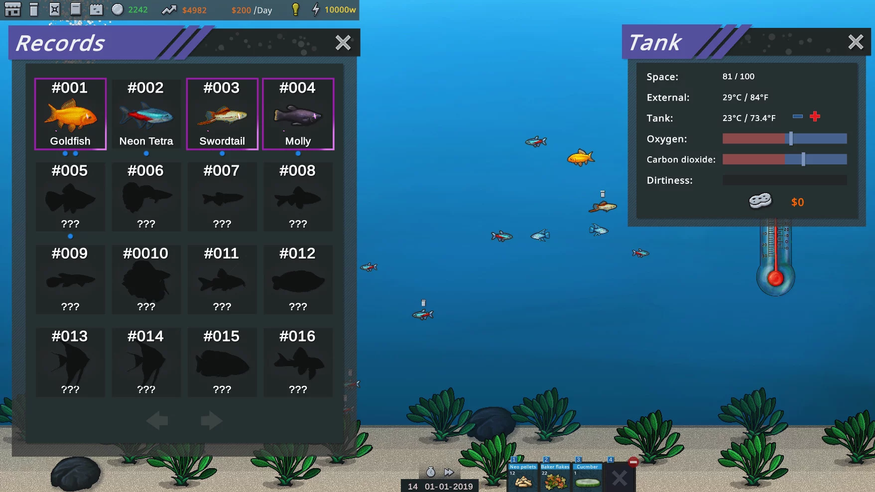 Изображение игры: Fish Simulator: Aquarium Manager