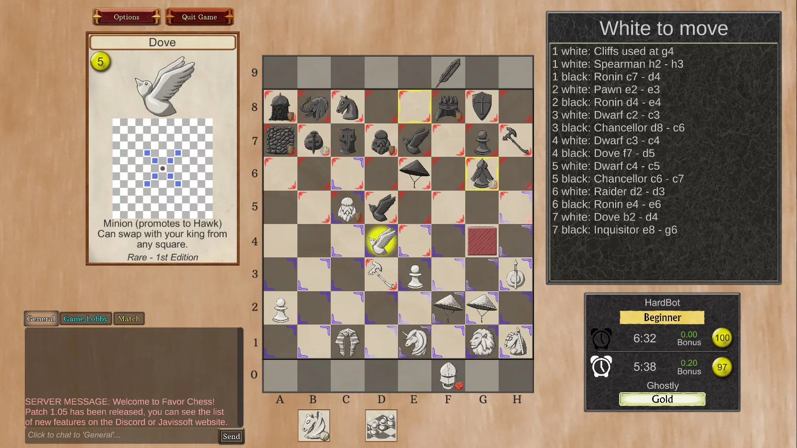 Изображение игры: Favor Chess