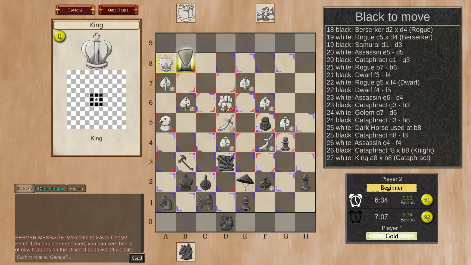 Изображение игры: Favor Chess