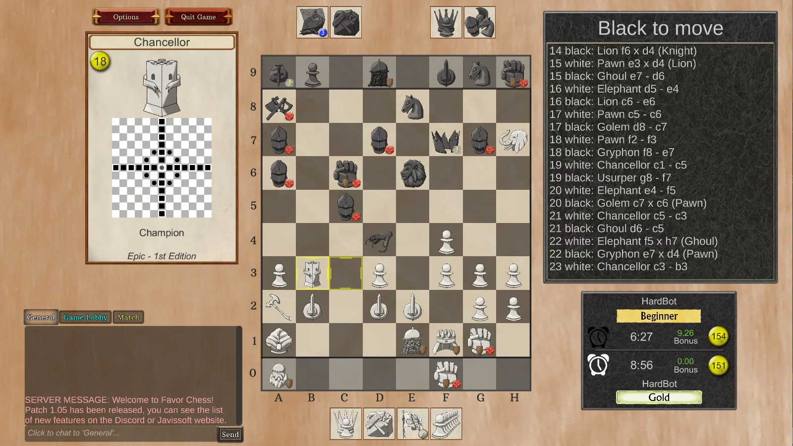 Изображение игры: Favor Chess