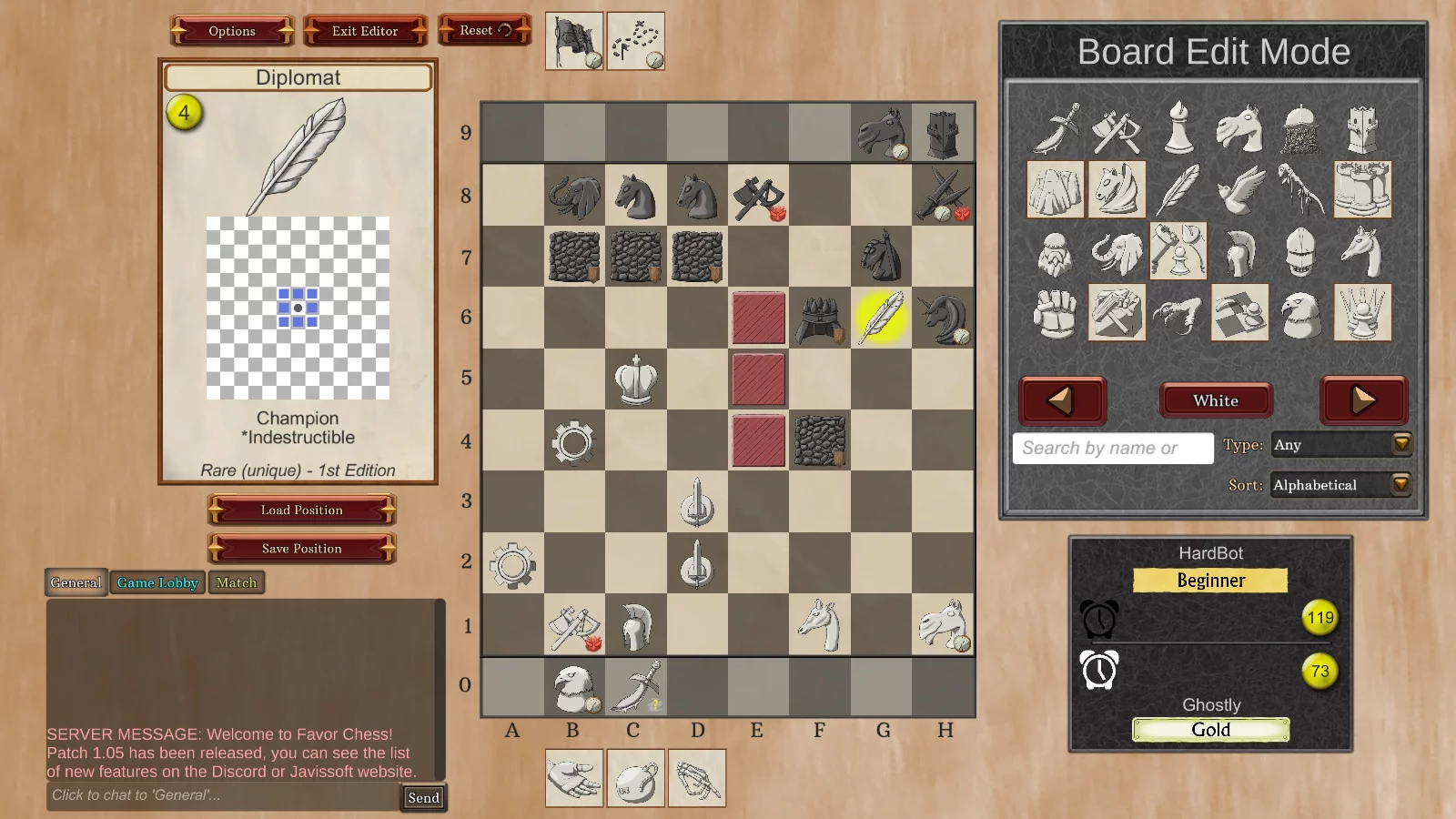 Изображение игры: Favor Chess