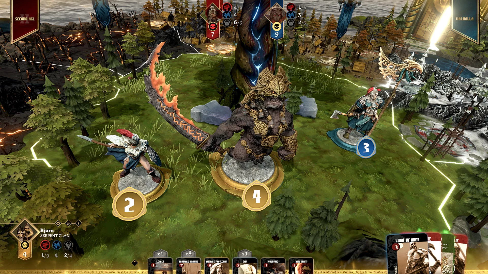 Изображение игры: Blood Rage: Digital Edition