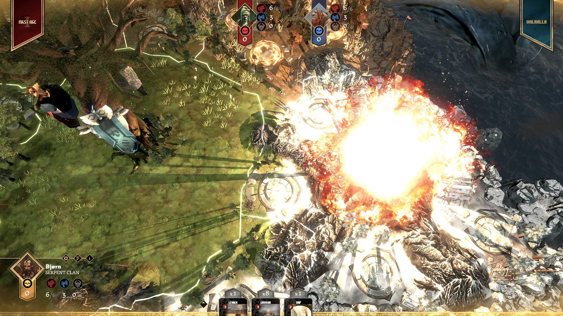 Изображение игры: Blood Rage: Digital Edition